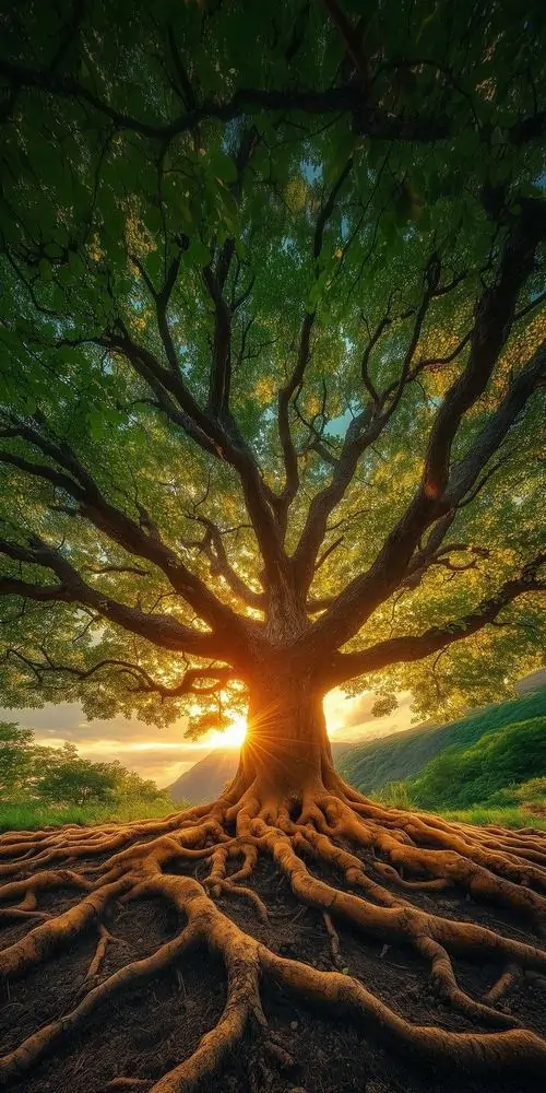 11 Wallpaper Đại Lâm Mộc với rừng cây, thác nước và gam xanh sâu đầy vượng khí