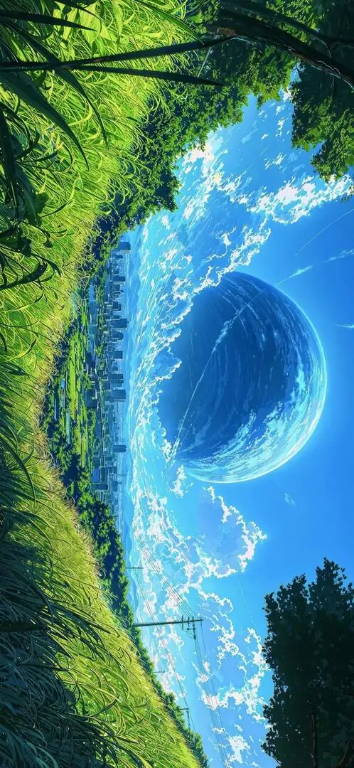 3 Hình nền laptop 4K mở ra hố nước xoáy giữa thung lũng xanh cho trải nghiệm thị giác rất mịn mắt và cuốn hút