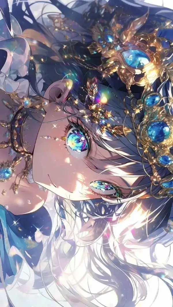 18 Hình cận mặt cô gái hoa vàng xanh với đổ bóng mềm, rất hợp pc cần ảnh nền sang và nổi