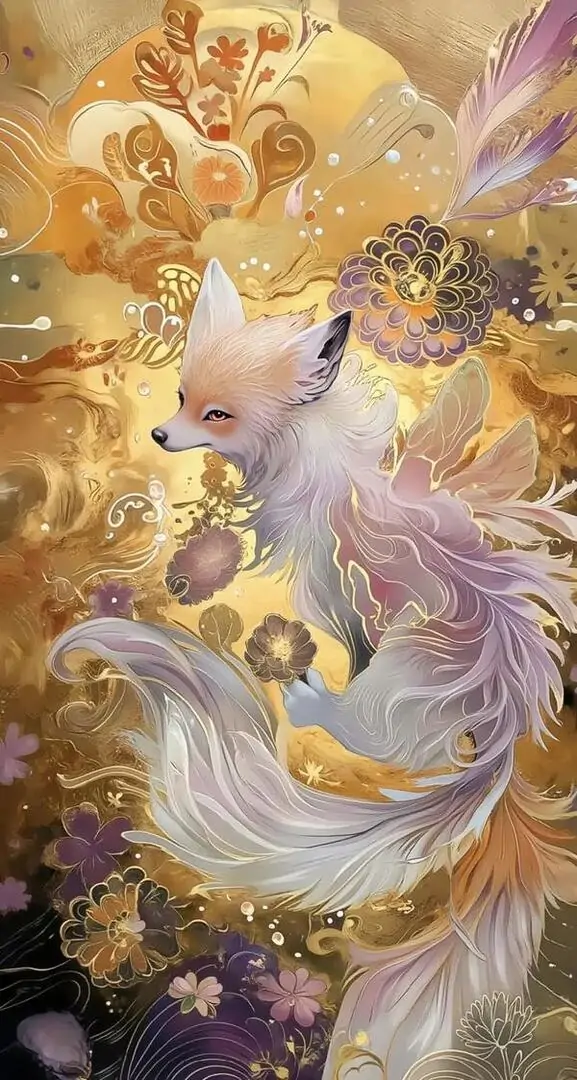 19 Ảnh nền hợp mệnh Kim theo màu trắng, vàng đất, bạc và linh vật chiêu tài