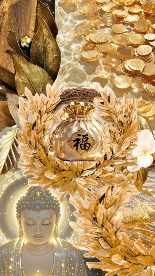 23 Background phong thủy mệnh Kim trong ngũ hành với màu sắc, hình khối và vật phẩm tương sinh