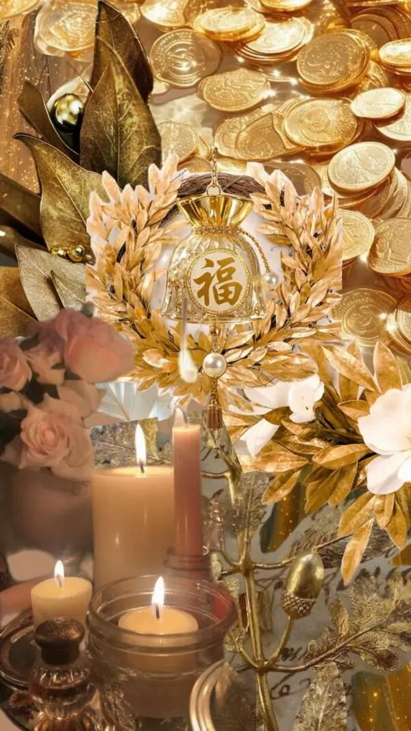 35 Hình phong thủy có vật phẩm phong thủy ánh bạc, vừa tinh tế vừa mang thông điệp may mắn cho màn hình cá nhân