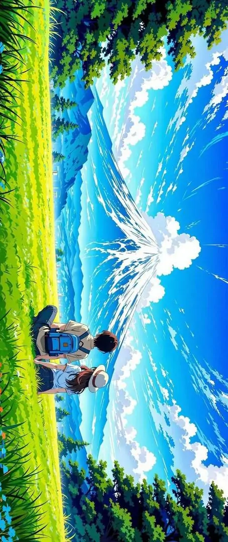 105 Ảnh nền laptop giữ mức độ kỳ ảo vừa phải với ánh sáng lơ lửng trên hồ tạo nét cuốn hút mà vẫn rất dễ dùng hằng ngày