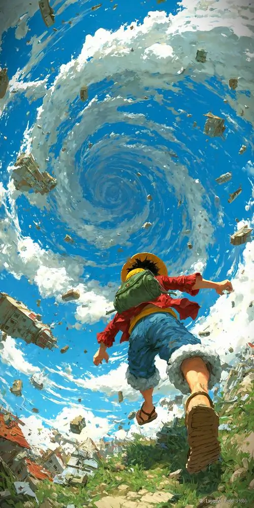 2 Ảnh wallpaper cho iphone đưa mưa nhẹ vào hiệu ứng ánh sáng tạo cảm giác mềm và rất hợp gu thích nền anime chill