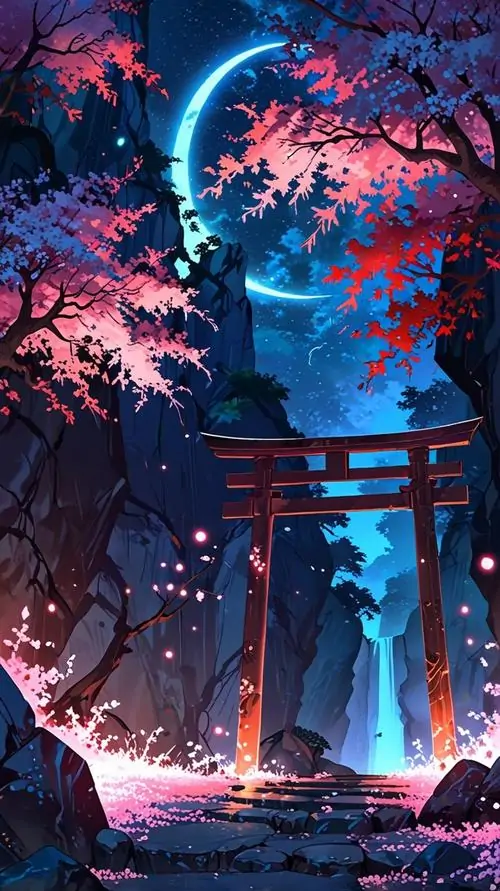 25 Ảnh wallpaper cho điện thoại dùng đẹp và dịu để tả nền cảnh anime có mây nước thanh sạch hợp người thích gu tối giản