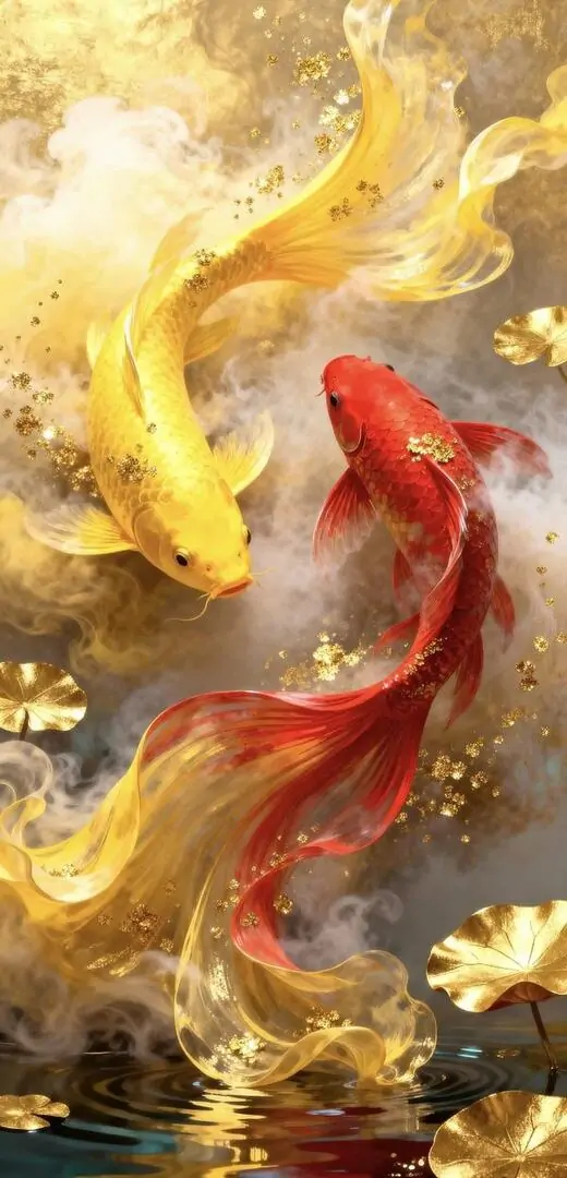 49 Ảnh nền hợp mệnh Kim với ánh kim nhẹ, giúp chiêu tài và giữ tâm thế ổn định khi mở máy làm việc