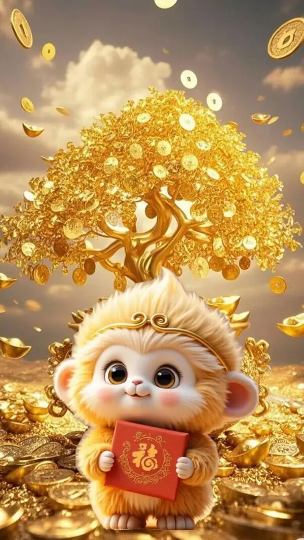 54 Ảnh bìa phong thủy với vàng kim nổi bật, gợi tài lộc hanh thông và tăng cảm giác tự tin khi sử dụng hằng ngày