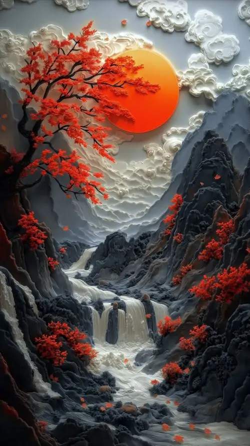 42 Ảnh bìa họa tiết bát quái cân bằng giúp điều hòa các luồng khí và mang lại sự bảo hộ tâm linh.