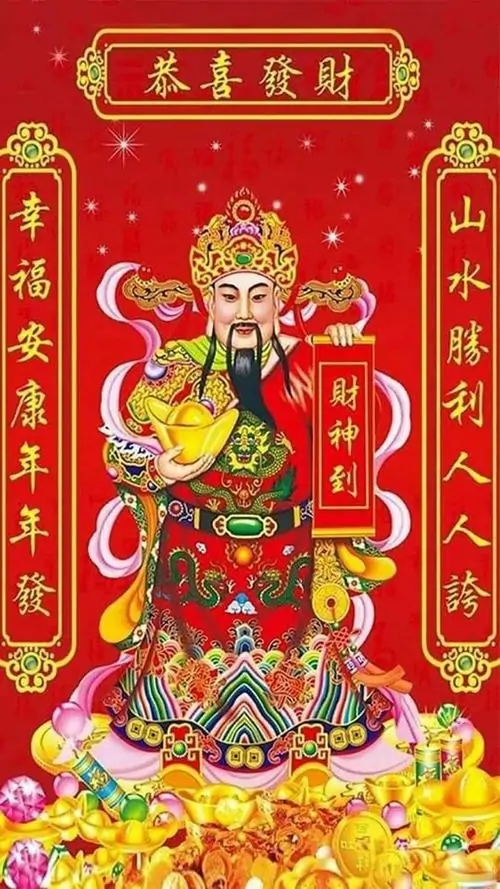 17 Hình nền phong thủy Thần Tài gõ cửa mang đến niềm vui và sự may mắn bất ngờ về mặt tài chính.