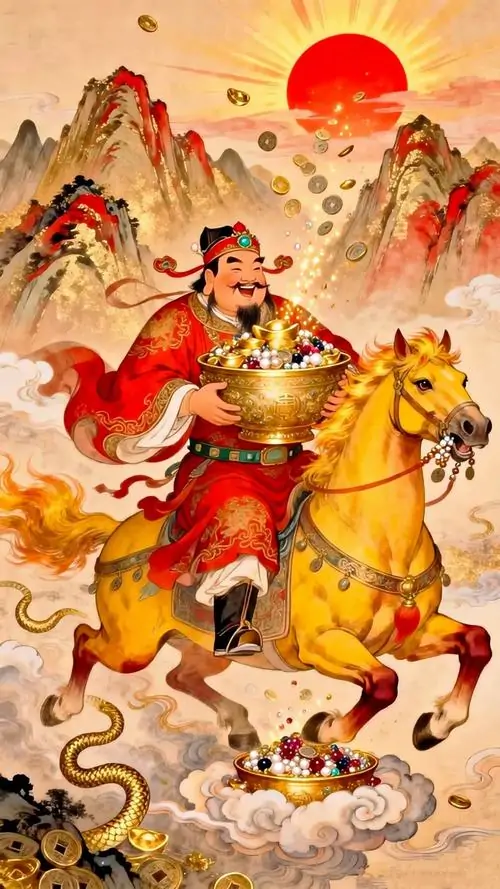 23 Hình nền tốt lành với màu sắc, biểu tượng và bố cục hợp phong thủy hiện đại