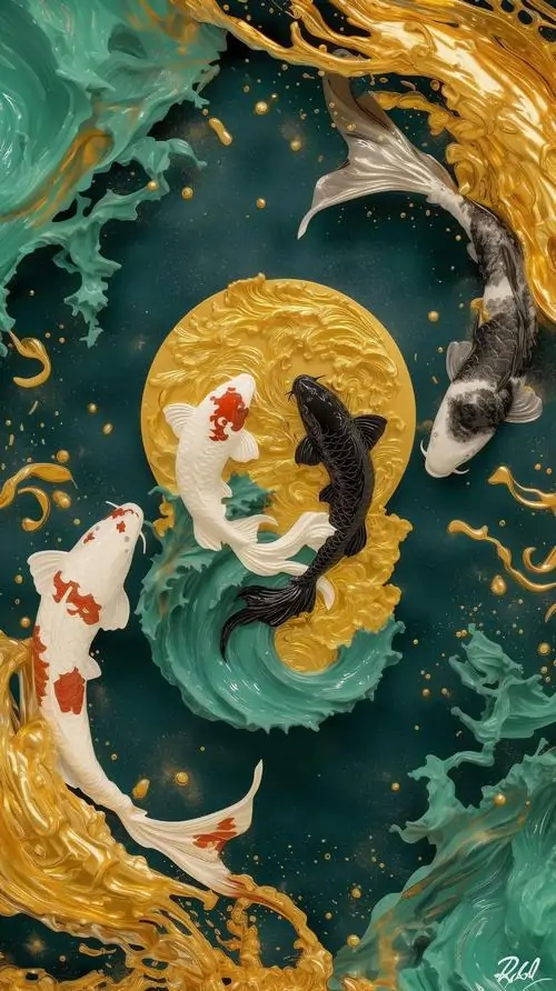 27 Hình nền phong thủy ngũ hành cho người muốn cân bằng năng lượng và làm mới thiết bị tinh tế