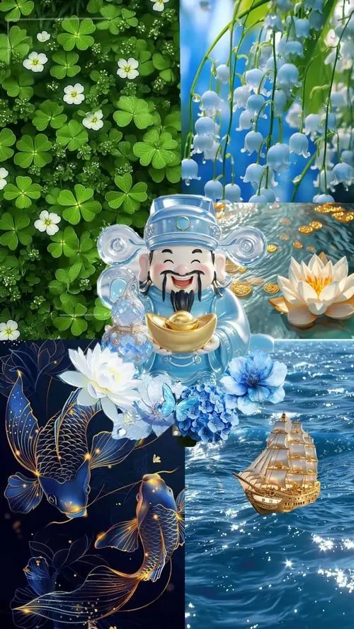 6 Ảnh nền đt cá chép hóa rồng giữa đầm sen mang ý nghĩa kiên trì để đạt được thành công và may mắn.