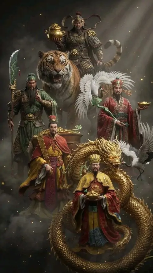 64 Ảnh wallpaper thần thú rùa đầu rồng tượng trưng cho sự trường thọ và khả năng bảo vệ tài sản vững chắc.