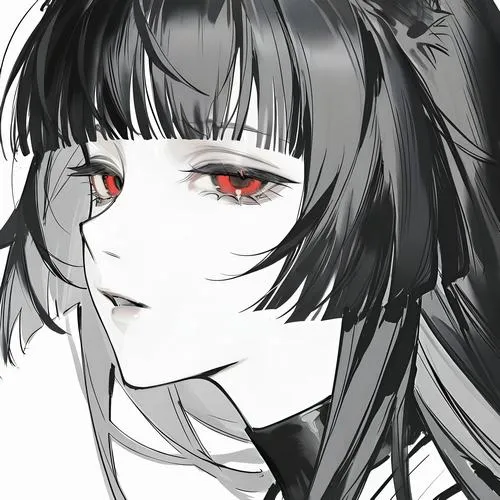 28 Ảnh nữ phản diện cận mặt làm môi mỏng cùng mắt đen sâu thẳm hiện lên đầy vẻ lạnh và tàn nhẫn