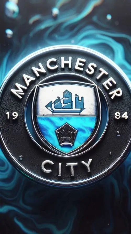 30 Hình nền điện thoại logo Man City trên nền ánh bạc tạo cảm giác hiện đại nhưng vẫn giữ nét trang nhã