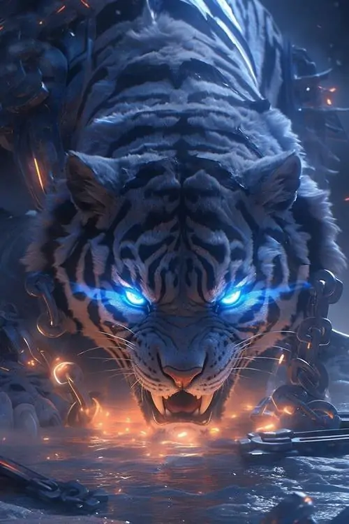 92 Hình Nền Con Hổ đẹp cho người tuổi Dần oai nghiêm hoang dã thu hút vận khí tốt