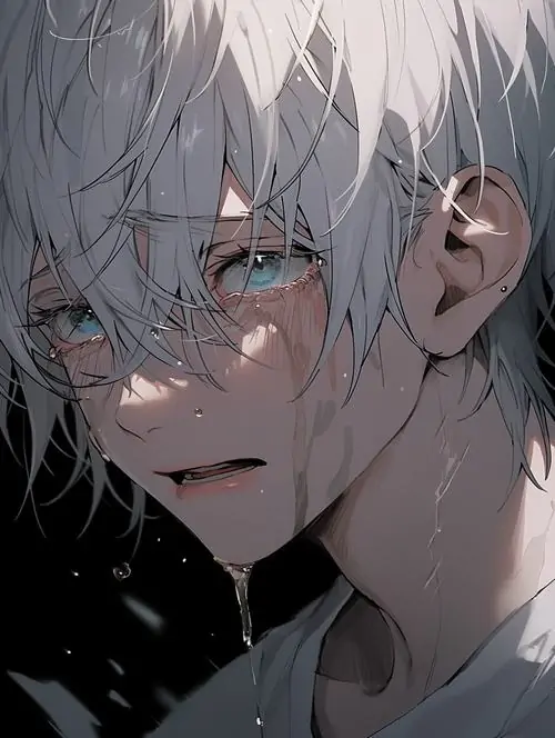 26 Cô gái tóc ngắn đứng bên bờ biển mùa đông, váy mỏng bị gió kéo lệch và mắt hướng ra mặt nước đục, ảnh anime đen trắng buồn gợi sự xa cách hơn là bi lụy