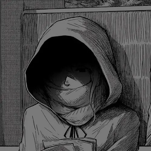 8 Thiếu niên trùm hoodie cúi đầu trong bóng tối, chỉ còn thấy phần mũ áo, sống mũi và nửa miệng, kiểu ảnh anime nam lạnh lùng cô đơn nhìn rất khép kín