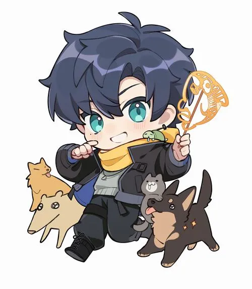 34 Hình nam tí hon đứng dưới tán hoa giấy ở ban công tầng cao, áo len kem rộng và mái tóc bạc mềm khiến bức Ultra HD này giống một Song Ngư đang lặng ngắm thành phố