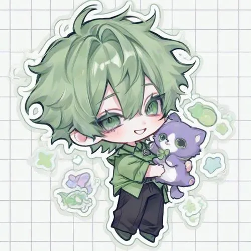 33 Ảnh anime nam chibi mặc đồng phục đầu bếp đang thử nước sốt trong căn bếp nhỏ, tóc đen buộc gọn và má hơi ửng, sắc màu ấm làm Kim Ngưu trông càng đáng yêu