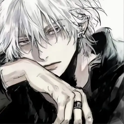 90 Ảnh Anime Nam Trắng Đen ngầu đường nét lạnh lùng và thần thái quá đỉnh