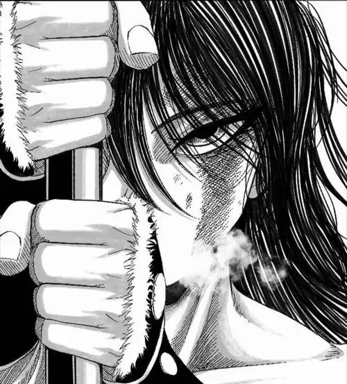 11 Ảnh anime đen trắng cận cảnh cô gái ôm tay qua song cửa với mái tóc rũ che nửa mặt, viền bóng trên gương mặt dày cùng biểu cảm nhân vật căng thẳng tạo ra chất u tối, buồn và đầy kịch tính như cảnh cao trào