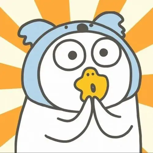 57 Avatar trang cá nhân chim cánh cụt cài nơ xanh chắp hai tay trước ngực dưới nền tia nắng, ánh mắt tròn và tư thế nghiêm cẩn làm bức hình giống một lời cầu khấn ngây thơ, khá hợp người thích vẻ trong trẻo