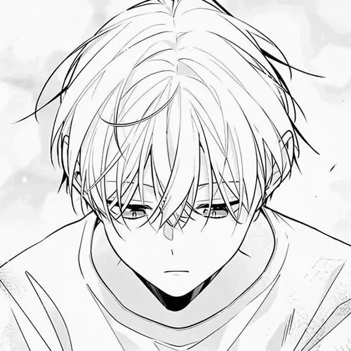 52 Cô nữ sinh trong anime tông xám ngồi bên cửa sổ ngày mưa, tay giữ cuốn sách mỏng và mắt nhìn xa, sắc độ dịu ôm lấy gò má làm bức hình trở nên buồn nhẹ, dễ thương và có chiều sâu nội tâm