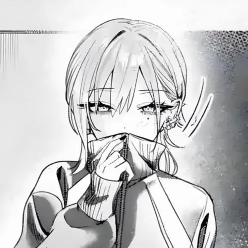 88 Ảnh Anime Nữ Đen Trắng cuốn hút với ánh mắt sâu thẳm và vẻ đẹp đầy nội tâm