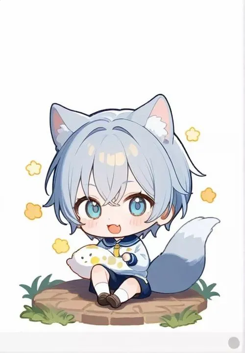 50 Chibi nam mặc đồ ngủ hình sao ngồi trước cửa sổ đêm, cạnh đèn ngủ vàng và quyển truyện mở dở, không khí yên đến mức chỉ muốn ngắm lâu thêm chút