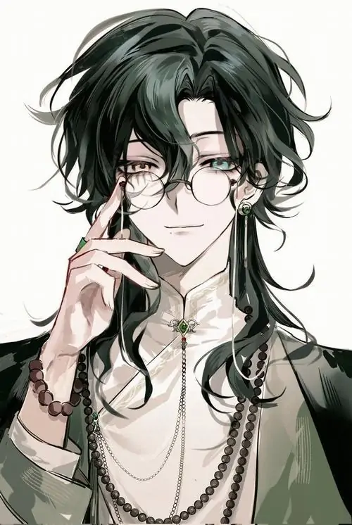 26 Chàng trai trong tác phẩm đồ họa diện bộ âu phục chỉnh tề cùng cặp kính đen sang trọng thể hiện sự lạnh lùng và phong thái đĩnh đạc của một quý ông lịch lãm trong thế giới hình ảnh nhân vật nam đầy ngầu.