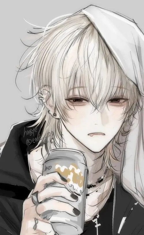 28 Nhân vật nam lạnh lùng trong chiếc áo khoác trắng tinh khôi đang cầm một lon nước mang lại cảm giác hững hờ nhưng vẫn vô cùng cá tính nhờ đường nét vẽ trau chuốt và bảng màu chủ đạo tinh tế rất phong cách.