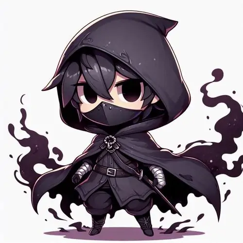 61 Giữa sân trường sau giờ tan lớp, cậu bé chibi xoay cây dù gấp bằng một tay, đồng phục xám đậm và ánh mắt thờ ơ tạo nên một phiên bản hoạt họa nam phong cách rất mới