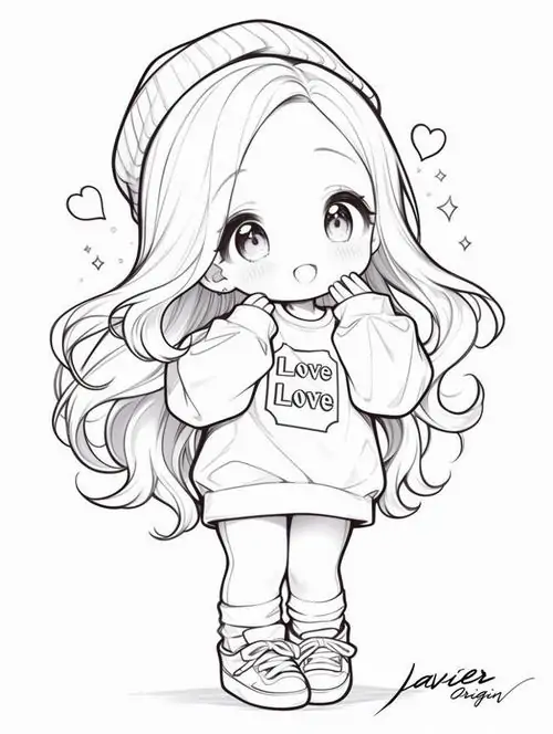 78 Hình Ảnh Chibi Nữ Cute Đơn Giản Dễ Vẽ và Hướng dẫn chi tiết cho người mới tập vẽ