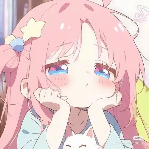 29 Cô bé tóc trắng pha hồng đứng giữa nền gần như trống, áo sơ mi rộng và hai tay khép trước ngực làm thần thái trở nên mong manh, rất hợp với kiểu ảnh cô gái chibi hồng dễ thương thiên về cảm xúc