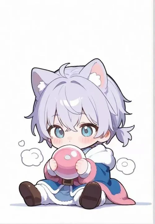 51 Cậu trai mini đeo tạp dề quán cà phê nghiêng người viết menu bằng phấn, vệt bột trắng dính trên tay áo làm khung hình tự nhiên và có chút nghịch ngợm