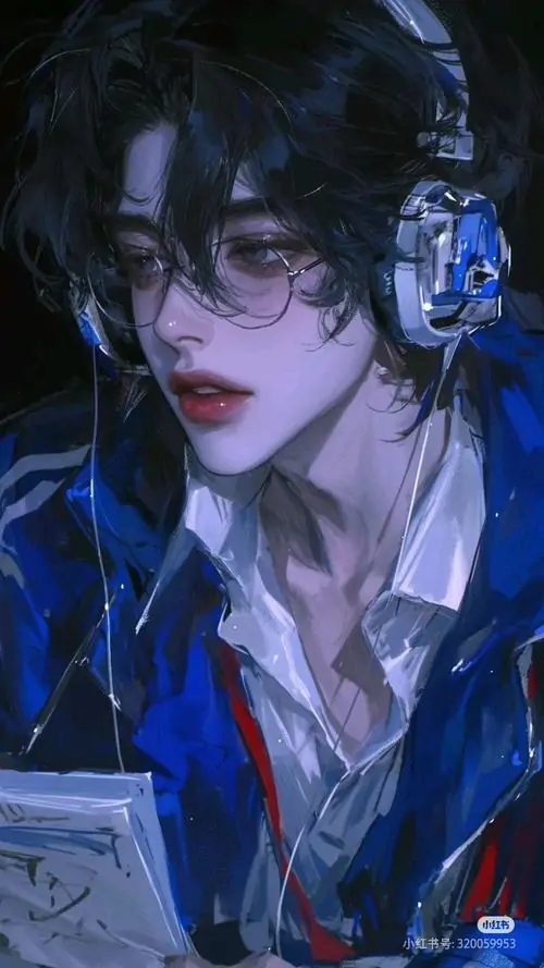 44 Sự xuất hiện của thanh kiếm cổ truyền trong tay một nhân vật nam mang thẩm mỹ hiện đại đã tạo nên một sự giao thoa văn hóa độc đáo và nâng tầm giá trị nghệ thuật cho bức vẽ vô cùng cá tính.