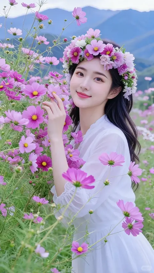 4 Tà áo đỏ làm chân dung mỹ nhân Trung Hoa nổi bật trước cổng Tử Cấm Thành trong buổi chiều dịu nắng.